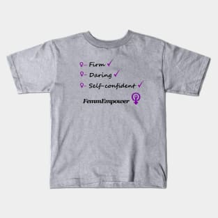 Femme Empower. Kids T-Shirt